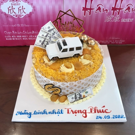 bánh kem bông lan trứng muối 