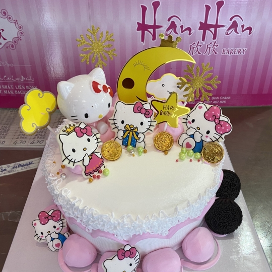 bánh kem sinh nhât bé gái