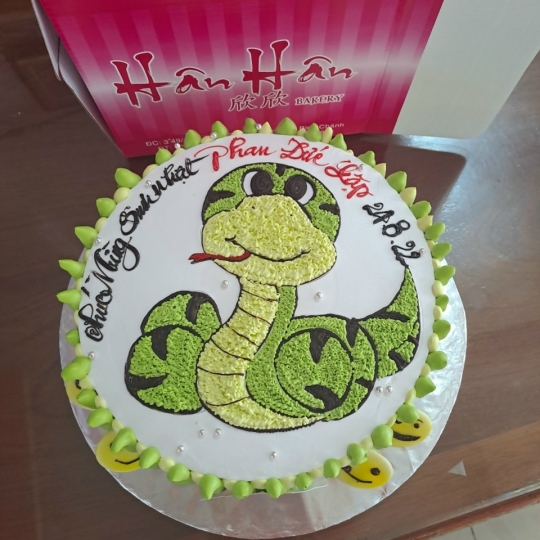 Bánh kem vẽ hình  