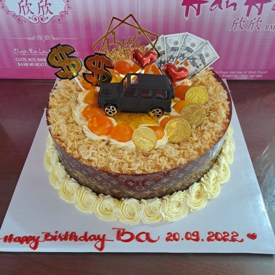 bánh kem bông lan trứng muối 