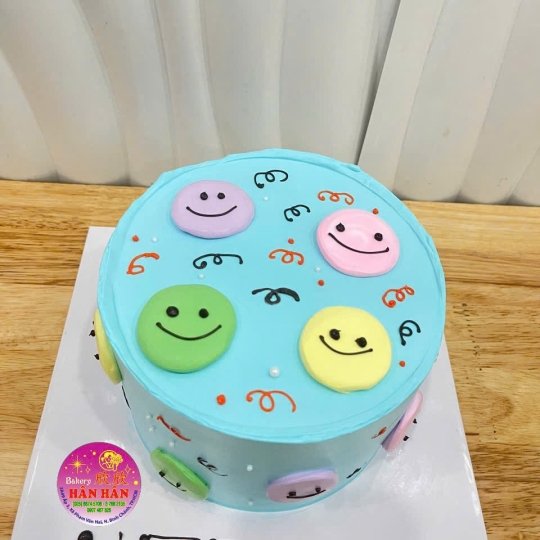 Bánh kem vẽ hình