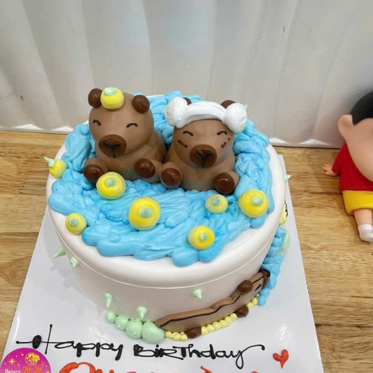 Bánh kem vẽ hình