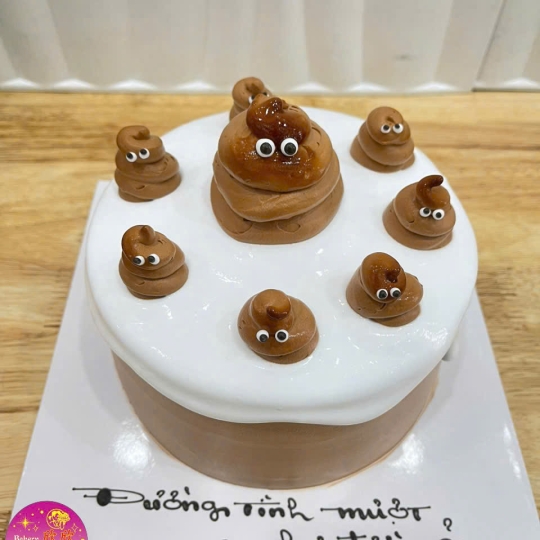 Bánh kem vẽ hình