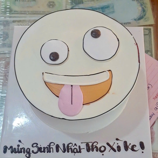 Bánh kem vẽ hình