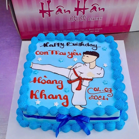 Bánh kem vẽ hình
