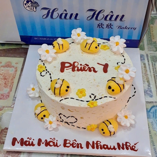 Bánh kem vẽ hình