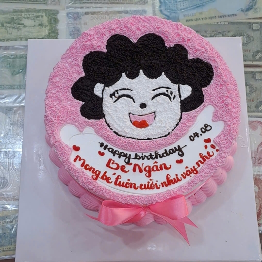 Bánh kem vẽ hình