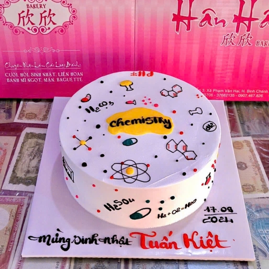 Bánh kem vẽ hình