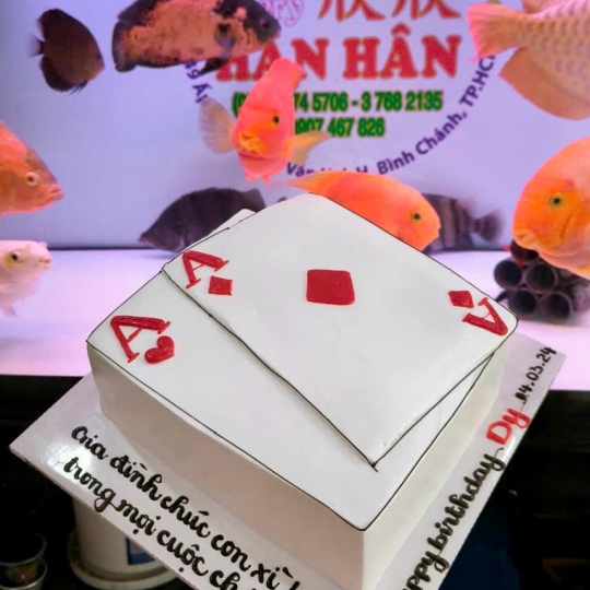 Bánh kem vẽ hình