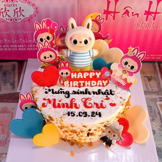 Bánh kem mẫu bé gái
