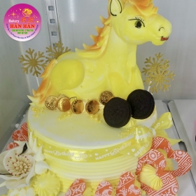 bánh kem sinh nhật thú nổi