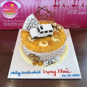 bánh kem bông lan trứng muối 