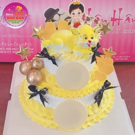 bánh kem 2 tầng 