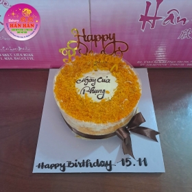 bánh kem bông lan trứng muối 