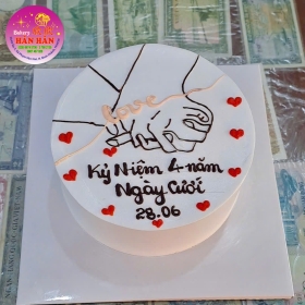 Bánh kem vẽ hình