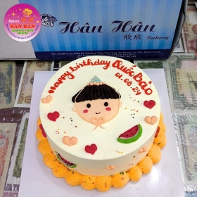 Bánh kem vẽ hình