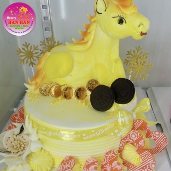 bánh kem sinh nhật thú nổi
