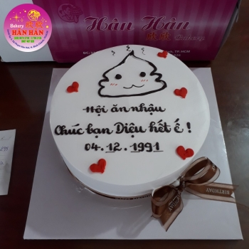 Bánh kem vẽ hình  