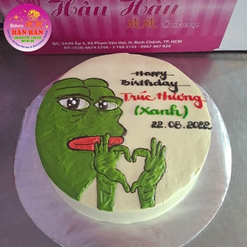 Bánh kem vẽ hình  