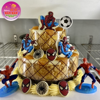 bánh kem bông lan trứng muối 