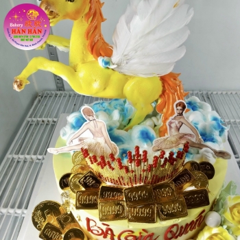 bánh kem sinh nhật thú nổi