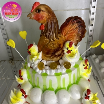 bánh kem sinh nhật thú nổi
