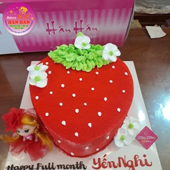 bánh kem bé gái 