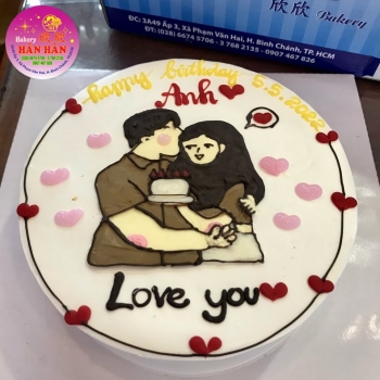 BÁNH KEM VẼ HÌNH