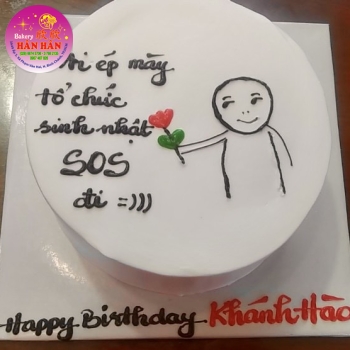 BÁNH KEM VẼ HÌNH