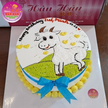 Bánh kem vẽ hình  