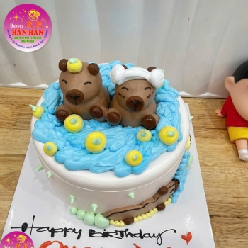Bánh kem vẽ hình
