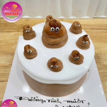 Bánh kem vẽ hình