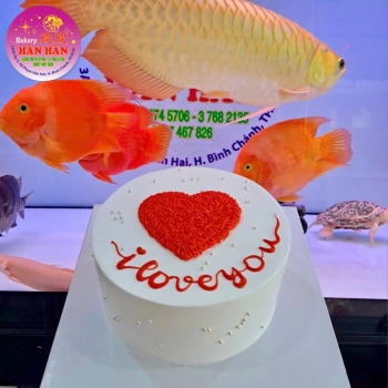 Bánh kem vẽ hình