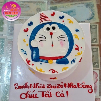 Bánh kem vẽ hình