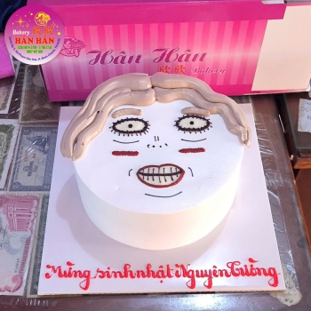 Bánh kem vẽ hình