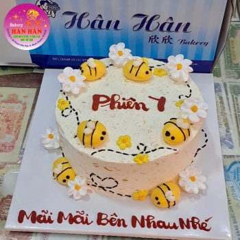 Bánh kem vẽ hình