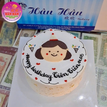Bánh kem vẽ hình