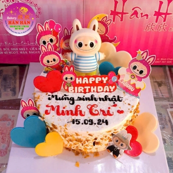 Bánh kem mẫu bé gái