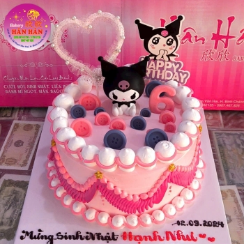 Bánh kem mẫu bé gái